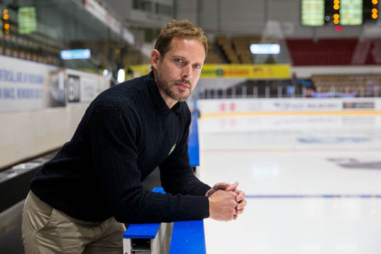 Björklövens sportchef Fredrik Grönberg
