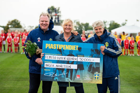 Svenska fotbollsförbundets ordförande Karl-Erik Nilsson