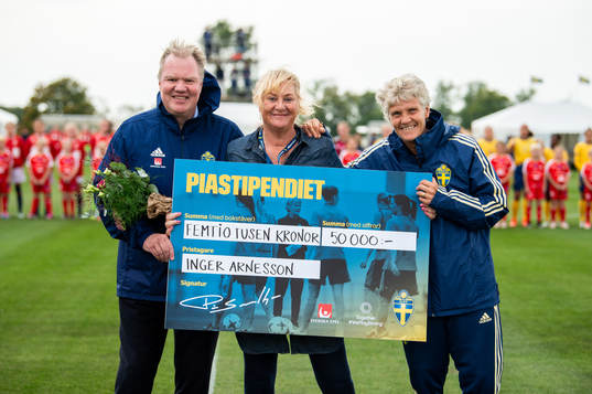 Svenska fotbollsförbundets ordförande Karl-Erik Nilsson