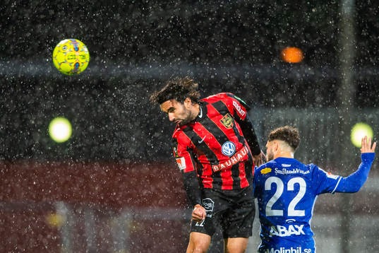 Brommapojkarnas Alexander Nilsson och Sundsvalls Jonathan