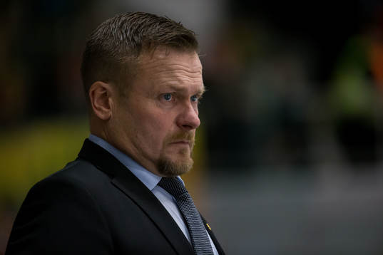 Björklövens tränare Joakim Fagervall