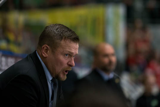 Björklövens tränare Joakim Fagervall