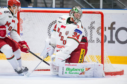 Modos målvakt Erik Hanses