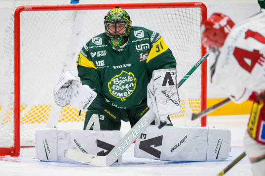 Björklövens målvakt Oscar Masiello