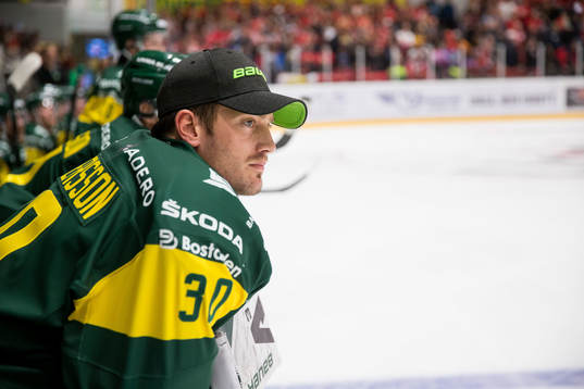 Björklövens målvakt Mattias Pettersson