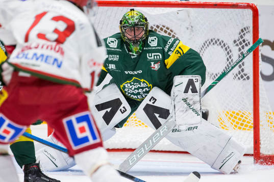 Björklövens målvakt Oscar Masiello