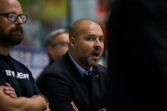 Björklövens assisterande tränare Jesper Jäger