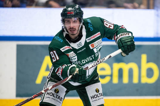 Tingsryds Charlie Dodero  i ishockeymatchen i