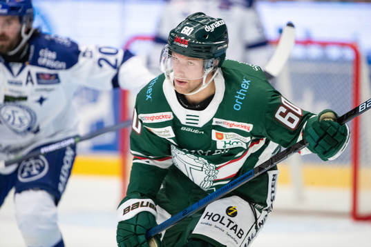 Tingsryds Joachim Nermark  i ishockeymatchen i