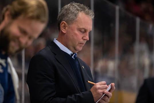 Leksands assisterande tränare Jens Nielsen  i
