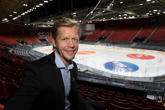 Före detta Frölundaspelaren Tomi Kallio