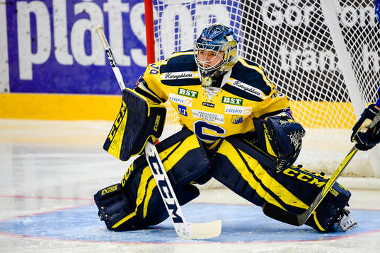 Södertäljes målvakt George Sörensen