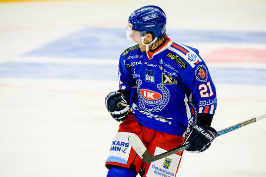 Oskarshamns Victor Öhman jublar