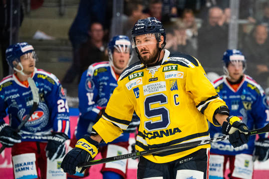 Södertäljes Nicklas Grossmann deppar