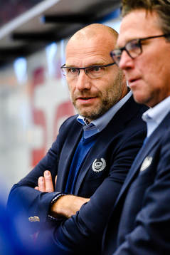 Oskarshamns assisterande tränare Fredrik Hallberg