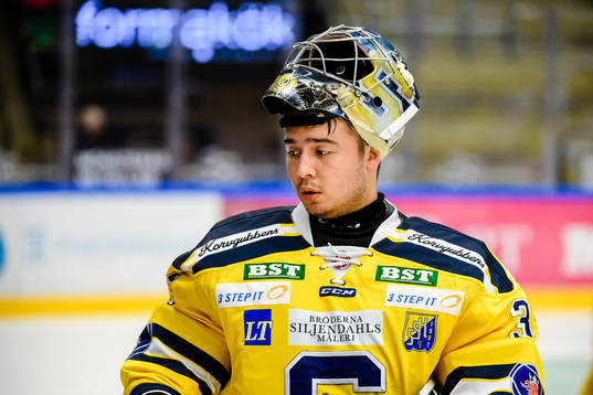 Södertäljes målvakt George Sörensen