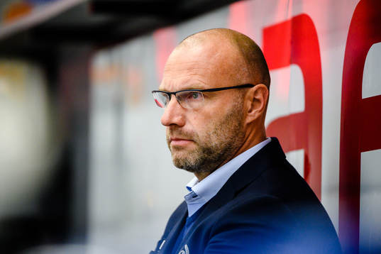 Oskarshamns assisterande tränare Fredrik Hallberg