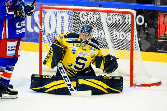 Södertäljes målvakt George Sörensen