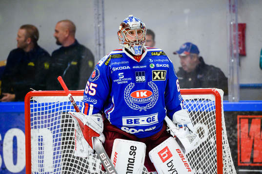 Oskarshamns målvakt Christoffer Rifalk