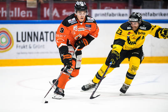 Karlskronas Axel Sundberg  och Västerås Kenny Källström