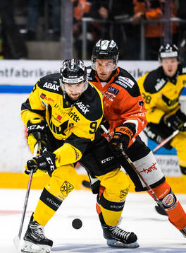 Västerås Mikael Frycklund  och Karlskronas August Nilsson
