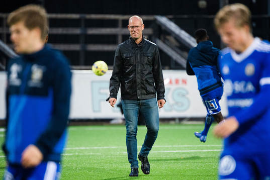 Sundsvalls tränare Joel Cedergren