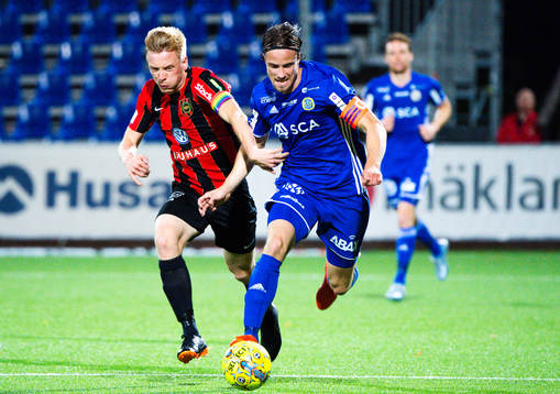 Brommapojkarnas Gustav Sandberg Magnusson och Sundsvalls