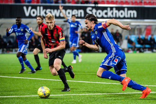 Brommapojkarnas Gustav Sandberg Magnusson och Sundsvalls