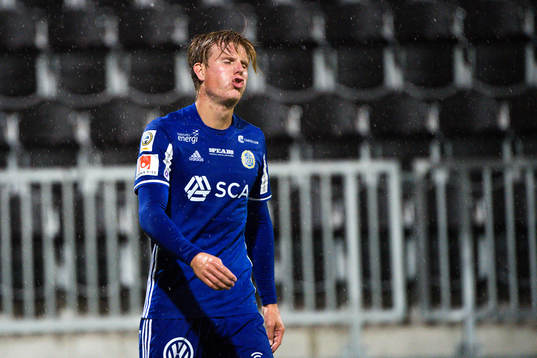 Sundsvalls Eric Björkander deppar