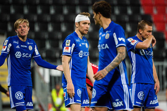 Sundsvalls David Myrestam med bandage