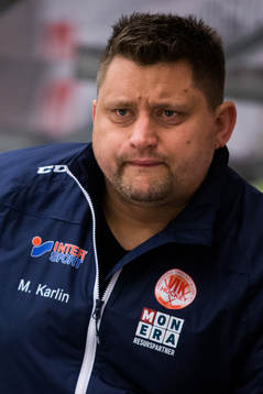 Västerviks tränare Mattias Karlin