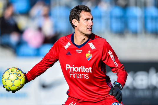 Djurgårdens målvakt Andreas Isaksson