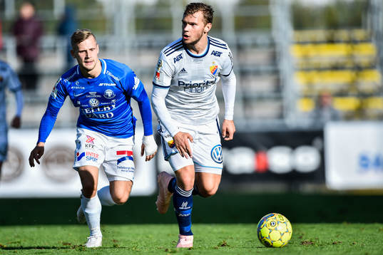 Djurgårdens Jesper Karlström och Trelleborgs Erik
