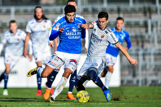 Trelleborgs Deniz Hümmet och Djurgårdens Haris Radetinac