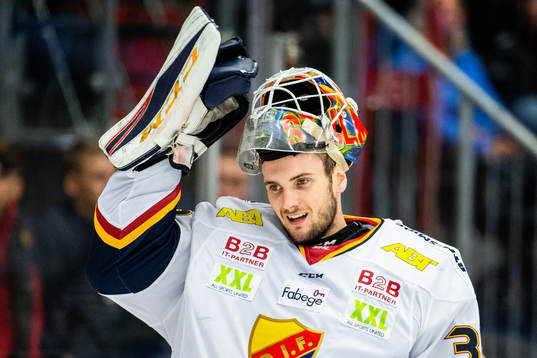 Djurgårdens målvakt Robin Jensen