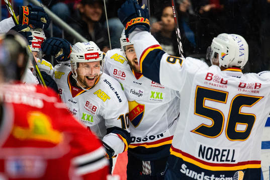 Djurgårdens Jesper Pettersson jublar