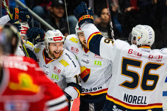 Djurgårdens Jesper Pettersson jublar