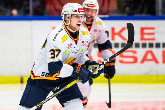 Djurgårdens Jesper Pettersson jublar