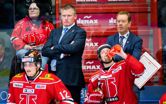 Örebros tränare Niklas Sundblad deppar