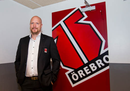 Porträtt på Örebros sportchef Niklas Johansson