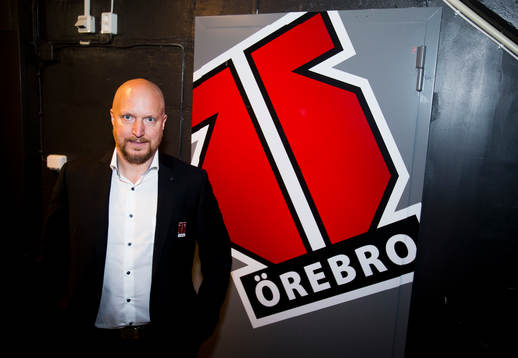Porträtt på Örebros sportchef Niklas Johansson
