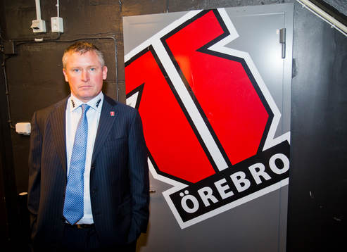 Porträtt på Örebros tränare Niklas Sundblad