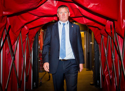 Porträtt på Örebros tränare Niklas Sundblad