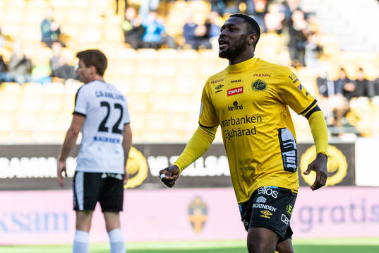 Elfsborgs Chinedu Obasi jublar