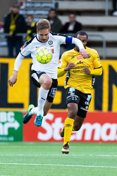 Örebros Johan Mårtensson och Elfsborgs Alex Dyer