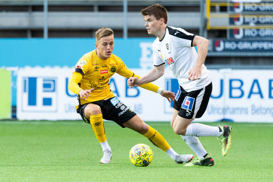 Elfsborgs Jesper Karlsson och Örebros Albin Granlund