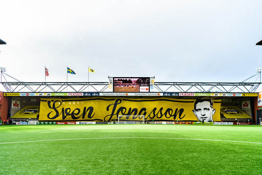 Elfsborgs supportrars tifo