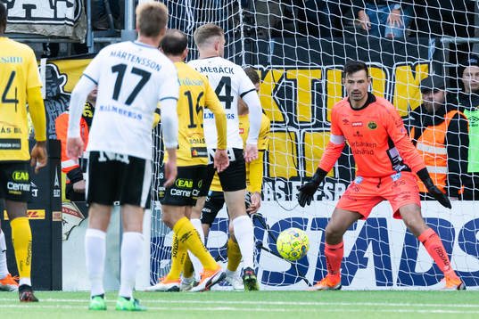 Elfsborgs målvakt Kevin Stuhr Ellegaard