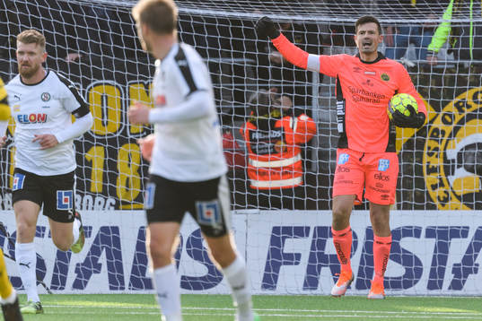 Elfsborgs målvakt Kevin Stuhr Ellegaard
