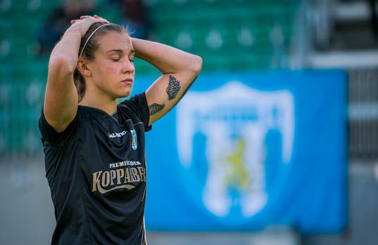 Göteborgs Julia Zigiotti Olme deppar